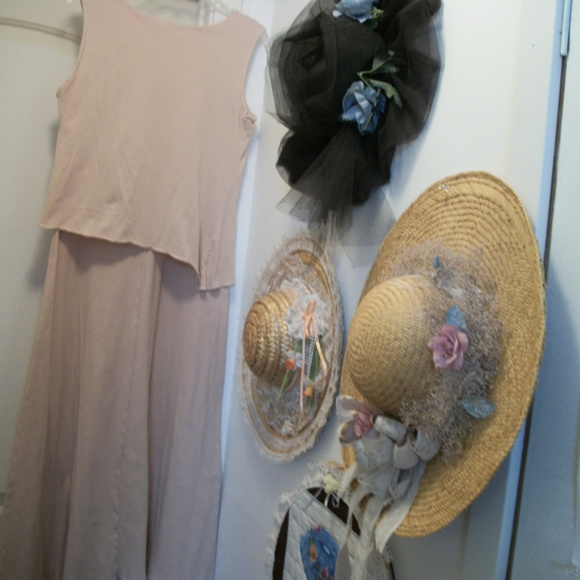 COASTAL GRANDMOTHER COTTAGECORE RETRO SOFT COTTON TEESHIRT MAXI DRESS LG - Picture 5 of 7